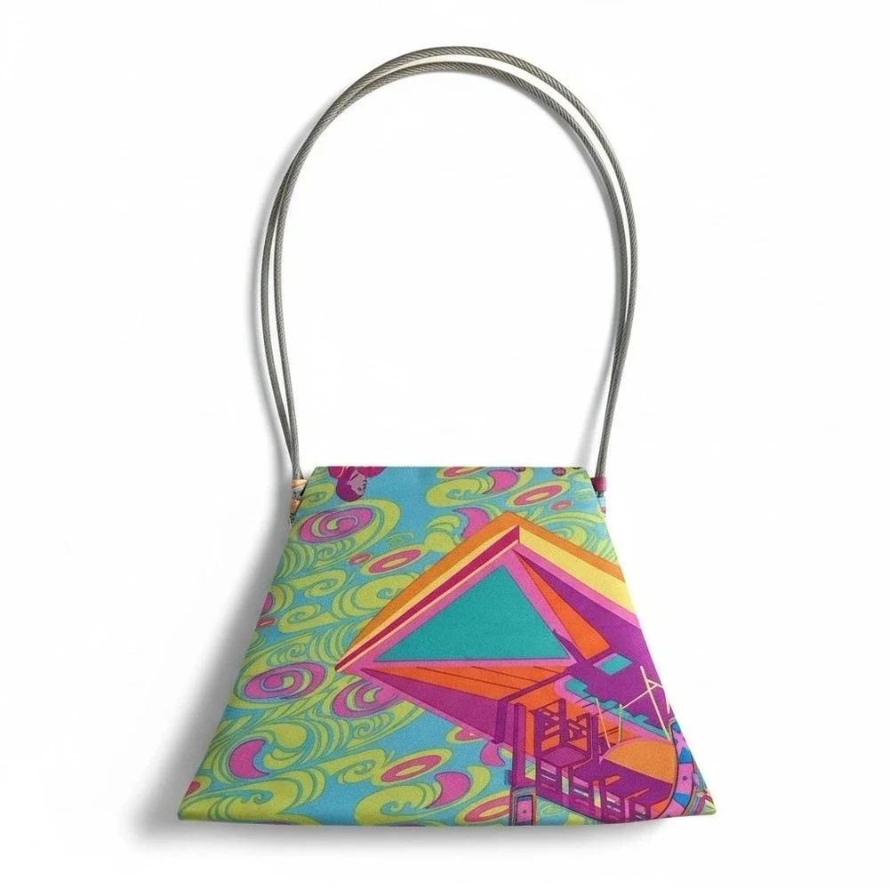 Beautiful‎ Pineda Covalín Silk Handbag Mexico